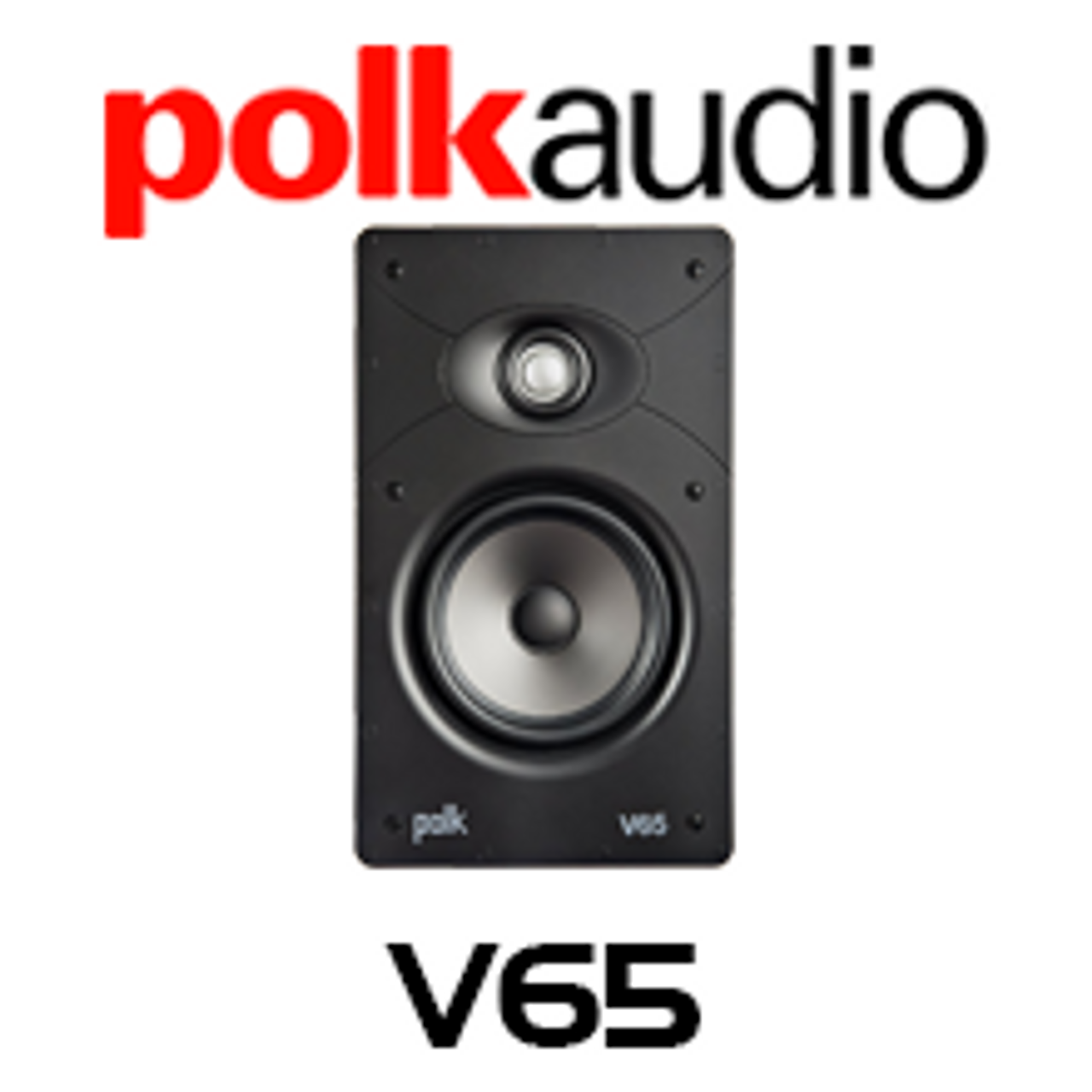 Polk Audio V65 6.5" Vanishing In-Wall Speaker (Each)