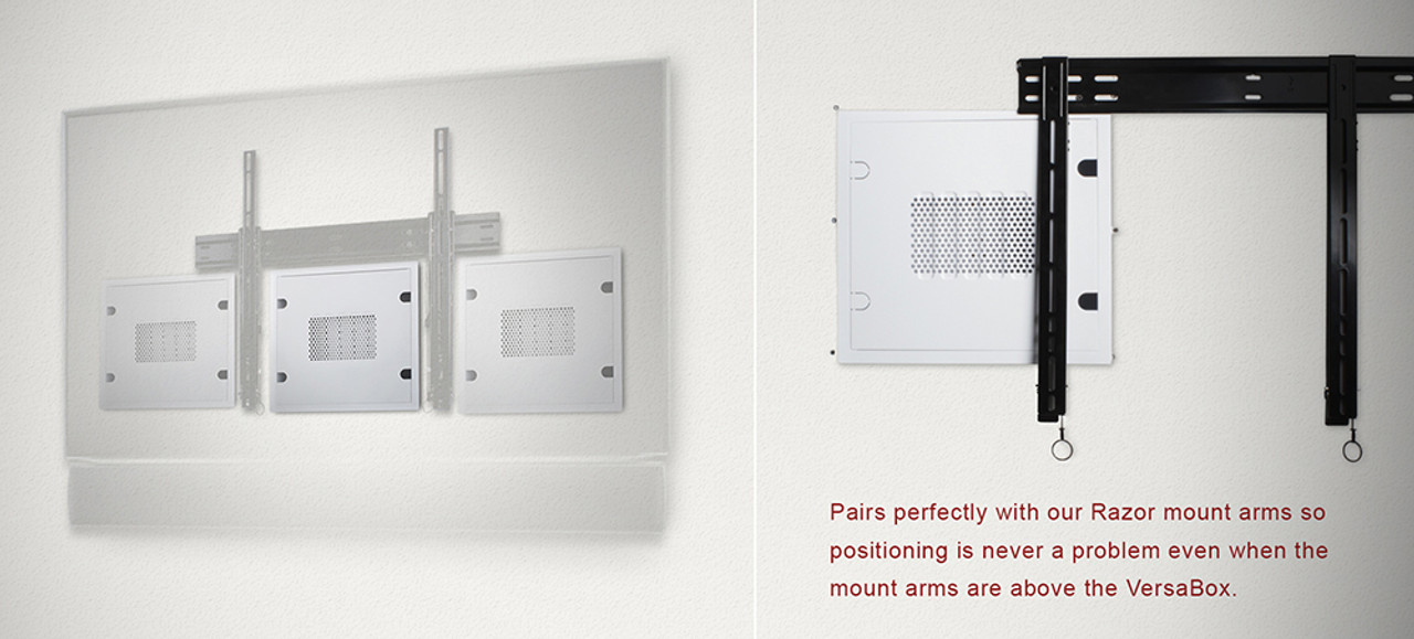 Strong 14" x 14" VersaBox Recessed Dual Layer Flat Panel Solution