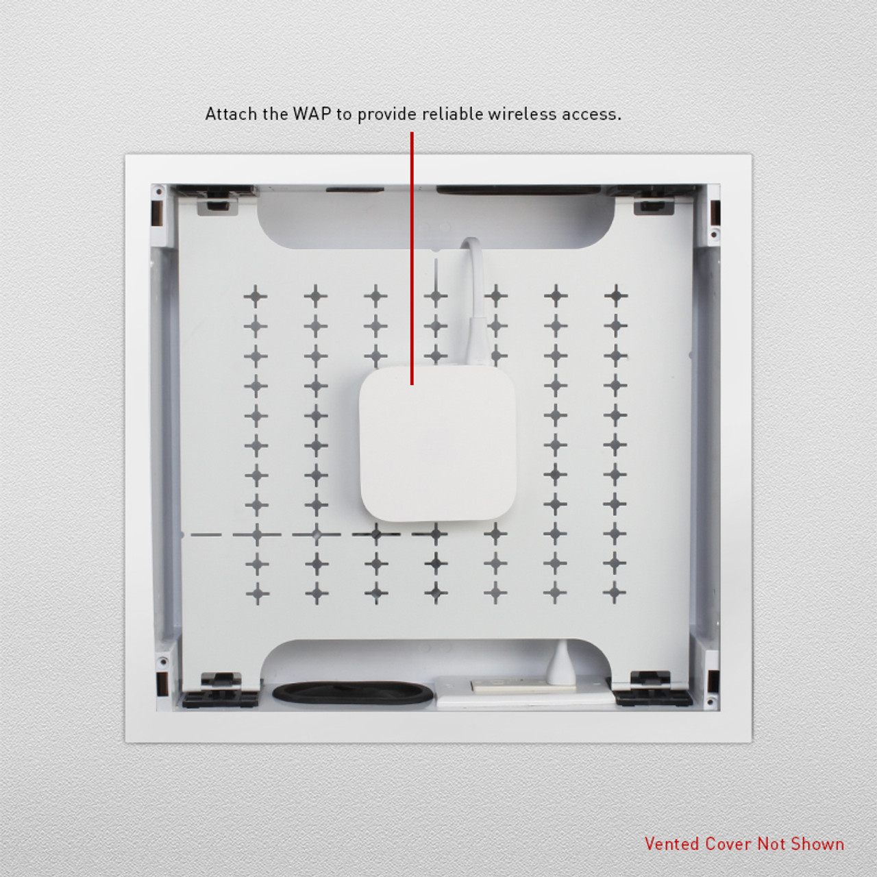 Strong 14" x 14" VersaBox Recessed Dual Layer Flat Panel Solution