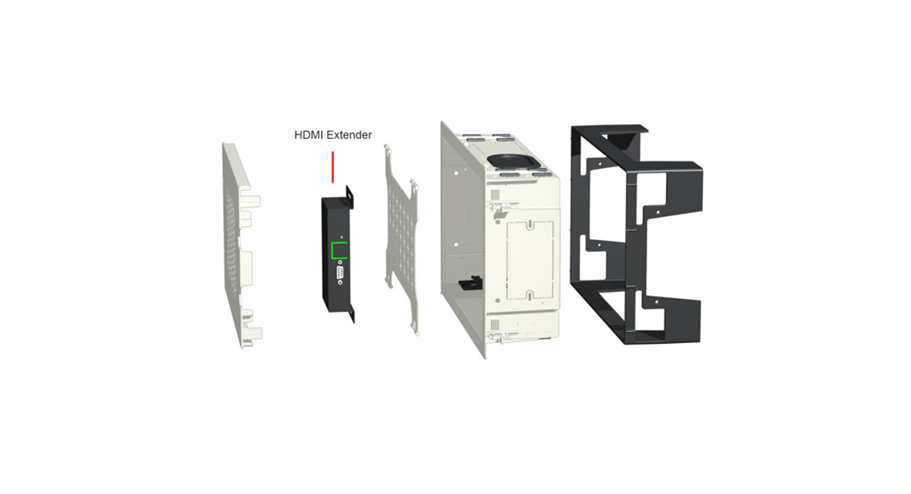 Strong 8" x 14" VersaBox Recessed Dual Layer Flat Panel Solution