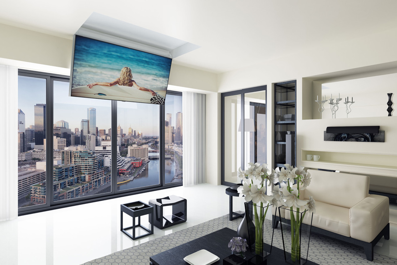 Ultralift Spartan 32"-90" Fully Concealed Ceiling TV Lift