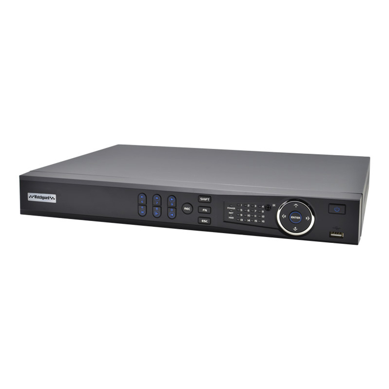 WatchGuard Compact 16 Channel Network Video Recorder with PoE (200Mbps)