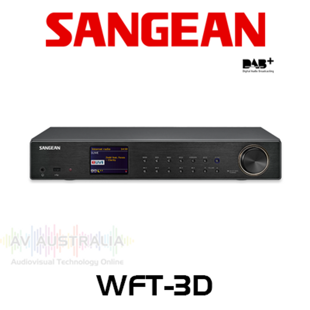 richting Gestaag evenwicht Sangean WFT-3D DAB+ / FM / Internet Radio / Network Music Player | AV  Australia Online