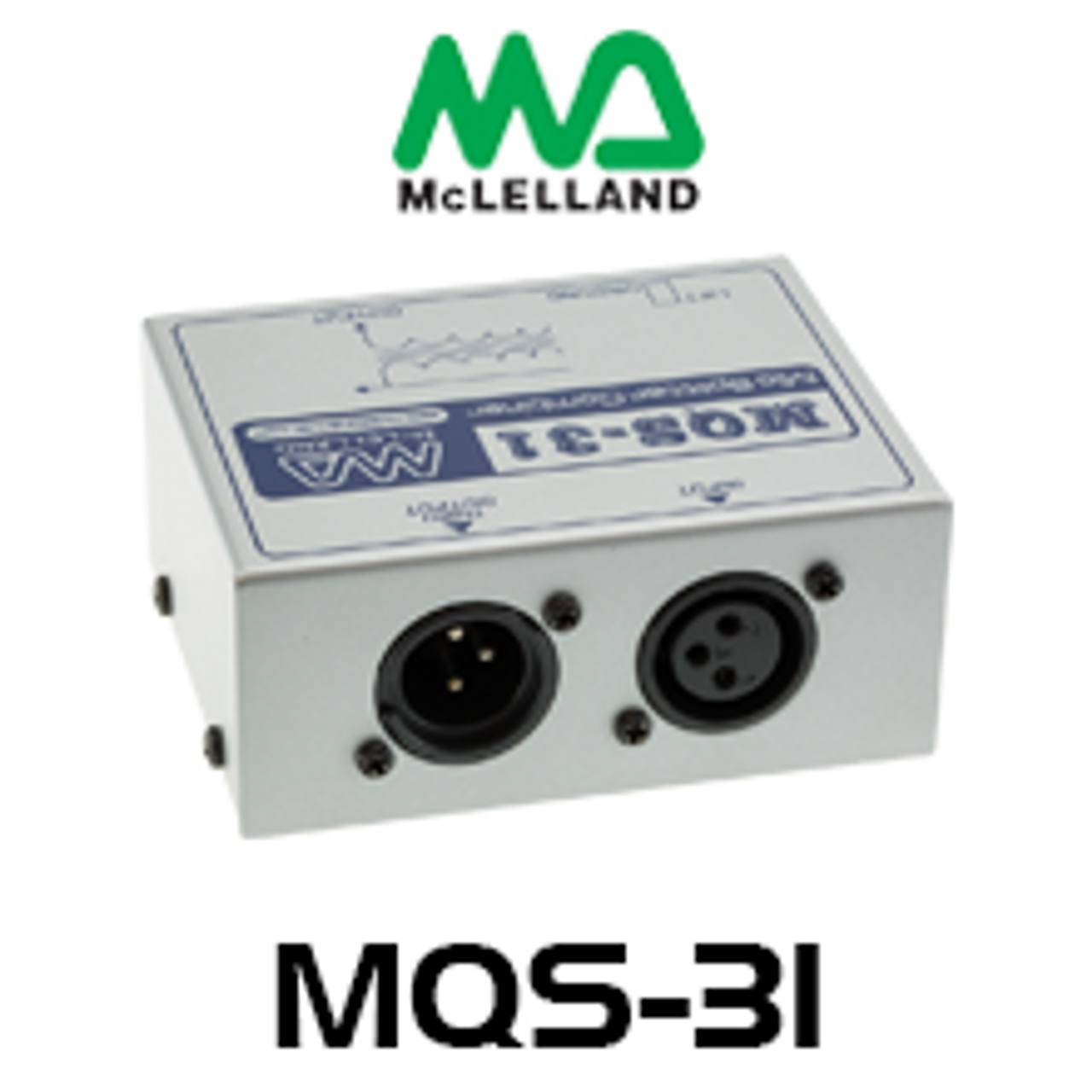 McLelland MQS-31 XLR Mic Splitter Combiner
