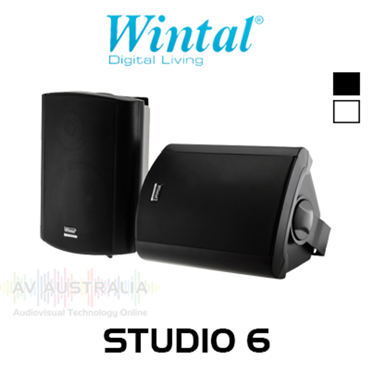 Wintal Studio 6" Indoor/Outdoor Speakers (Pair)