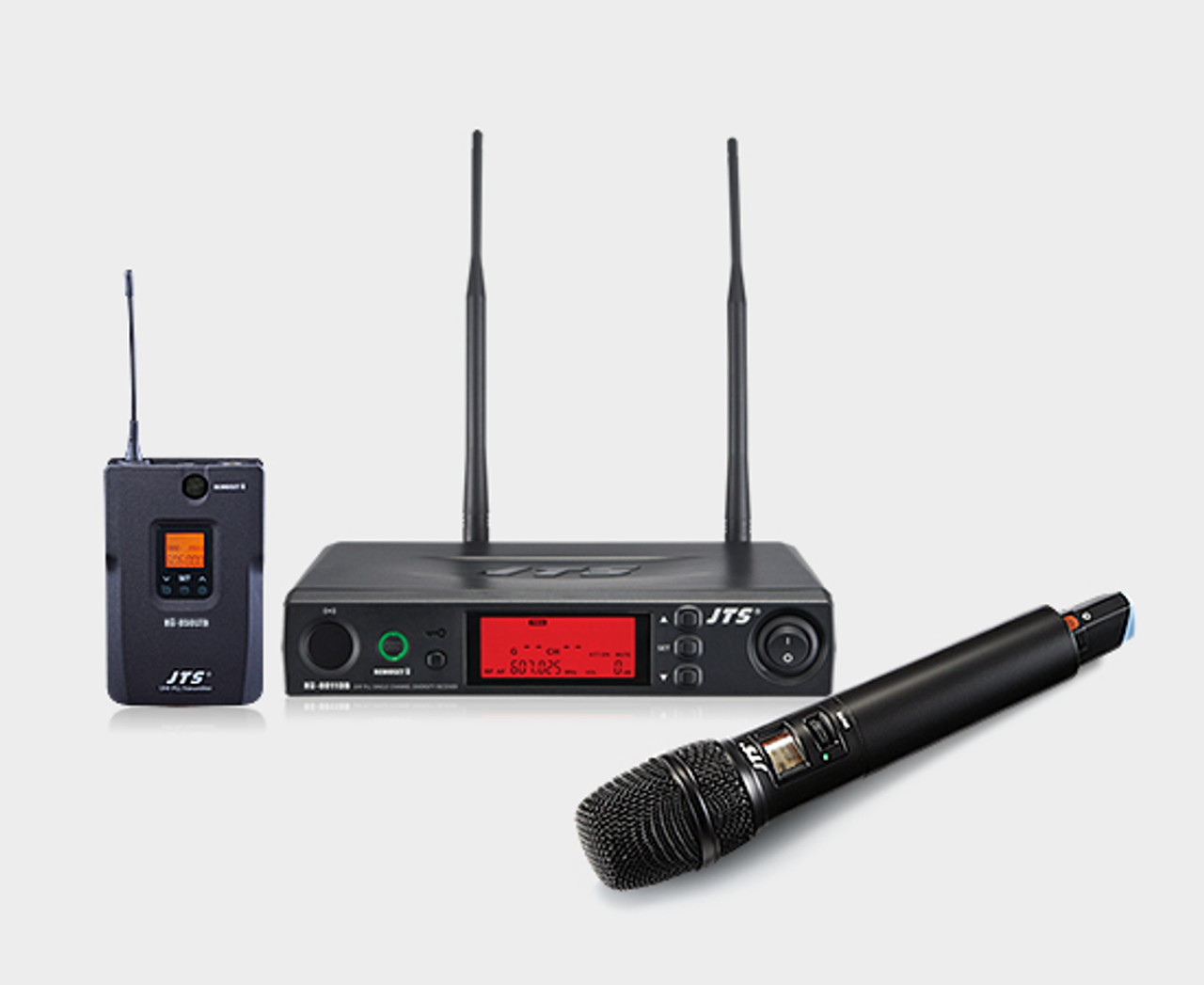 JTS 8011DB Single Channel Diversity UHF Wireless Microphone System