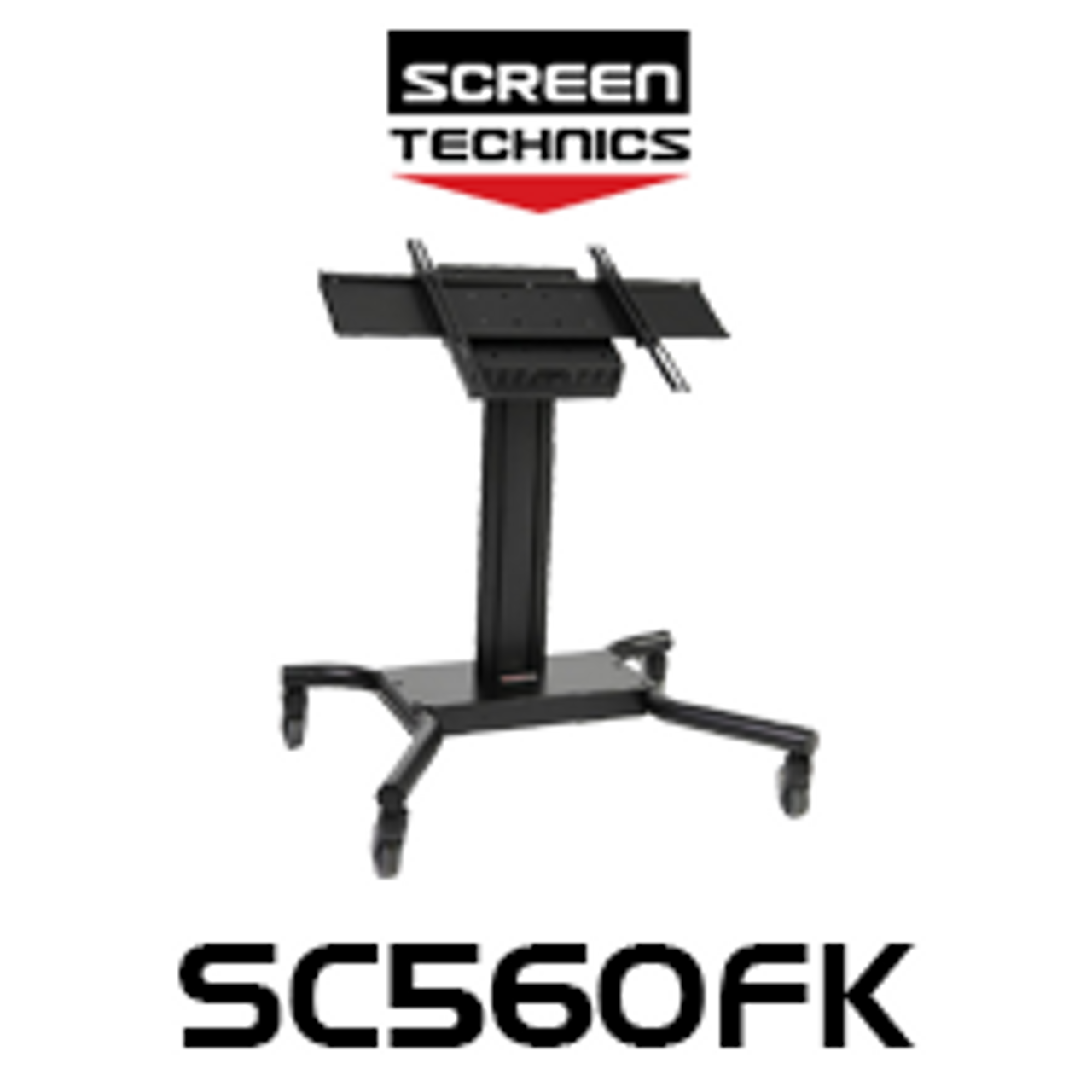 ST Peerless SC560FK Tilt Flat Display Mobile Trolley (up to 65")