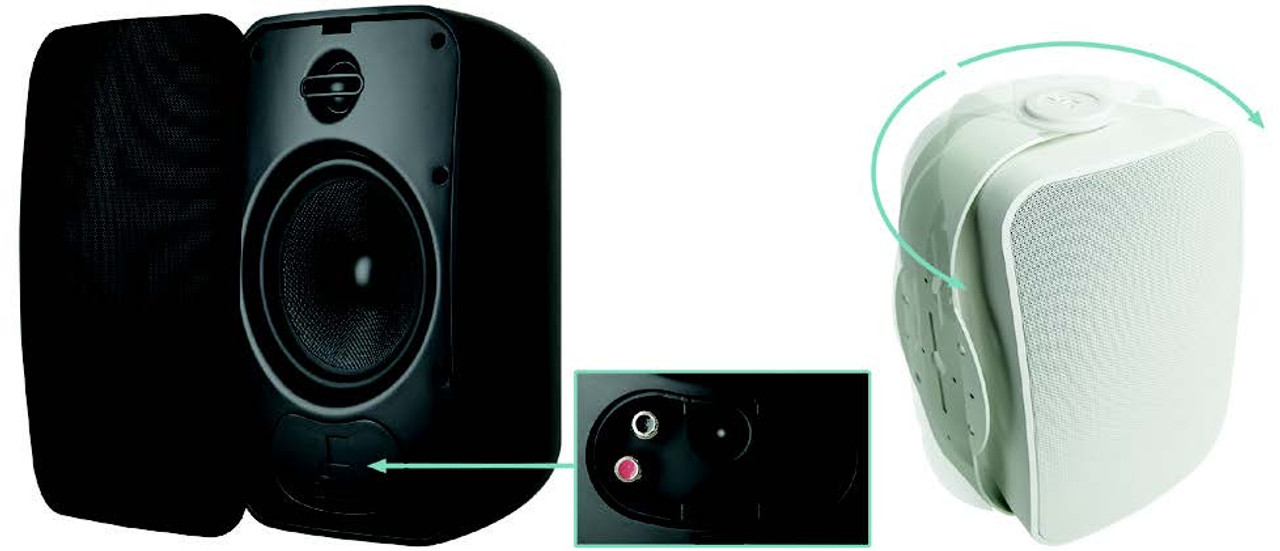 Sonance Mariner 54 5.25" All-Weather Outdoor Speakers (Pair)