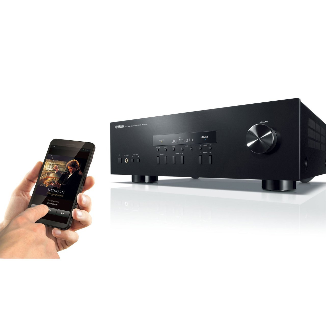 Yamaha R-S202 100W Stereo Receiver with Bluetooth