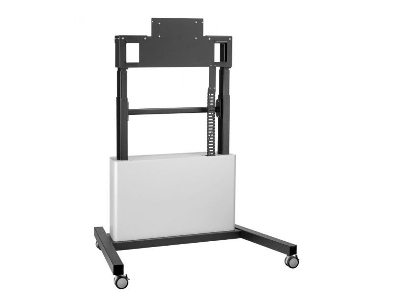 Vogels PFTE7111 42"-85" Motorised Height Adjustable Trolley With Cabinet