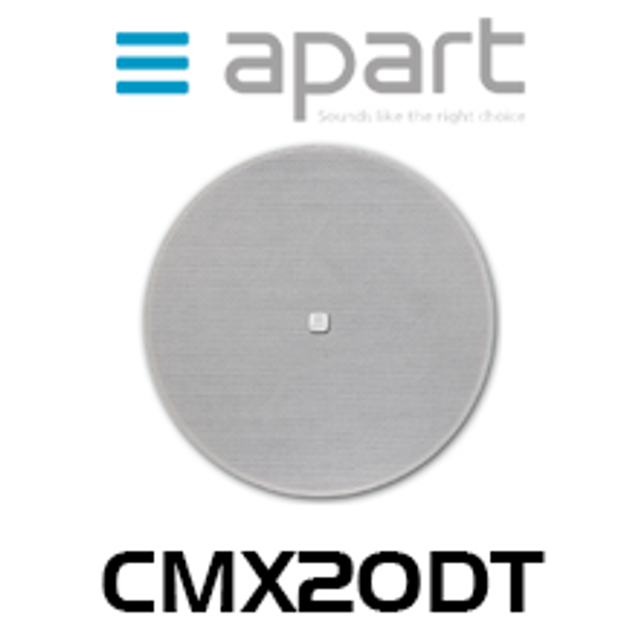 APart CMX20DT 8" 100V Thin Edge In-Ceiling Speaker (Each)