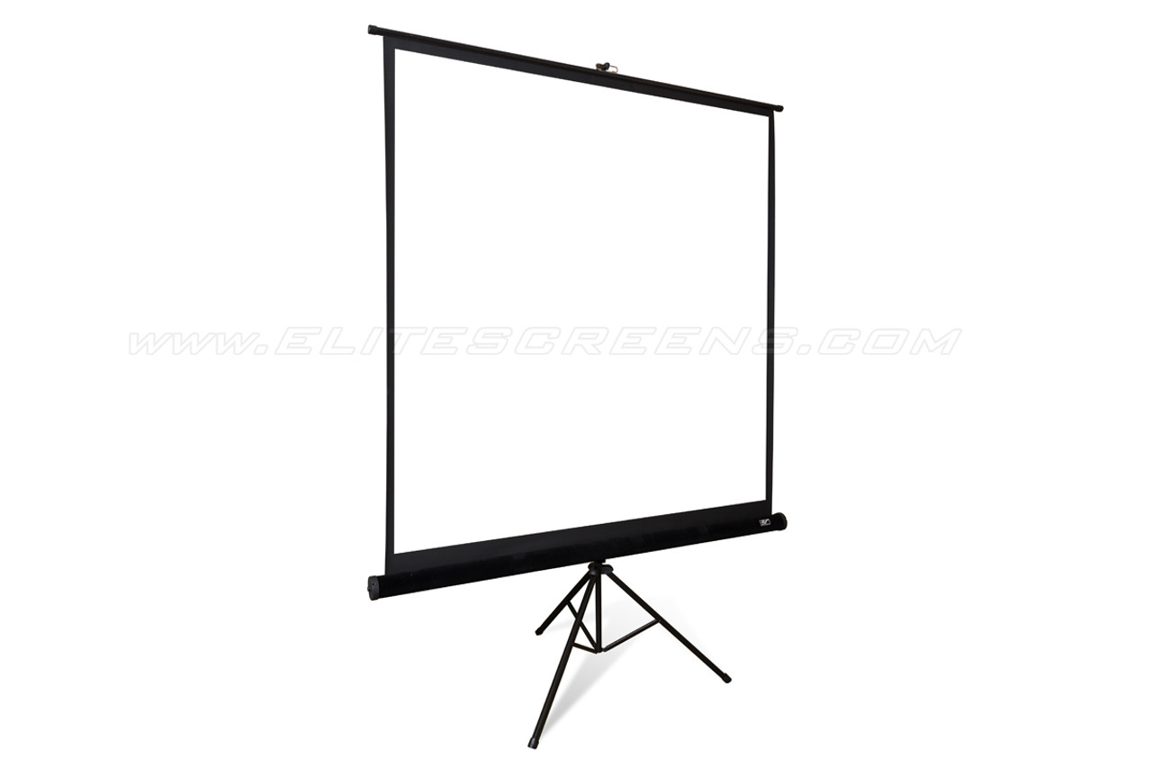 Elite Screens Tripod Pro MaxWhite 1:1 Portable Projection Screens (85 - 119")