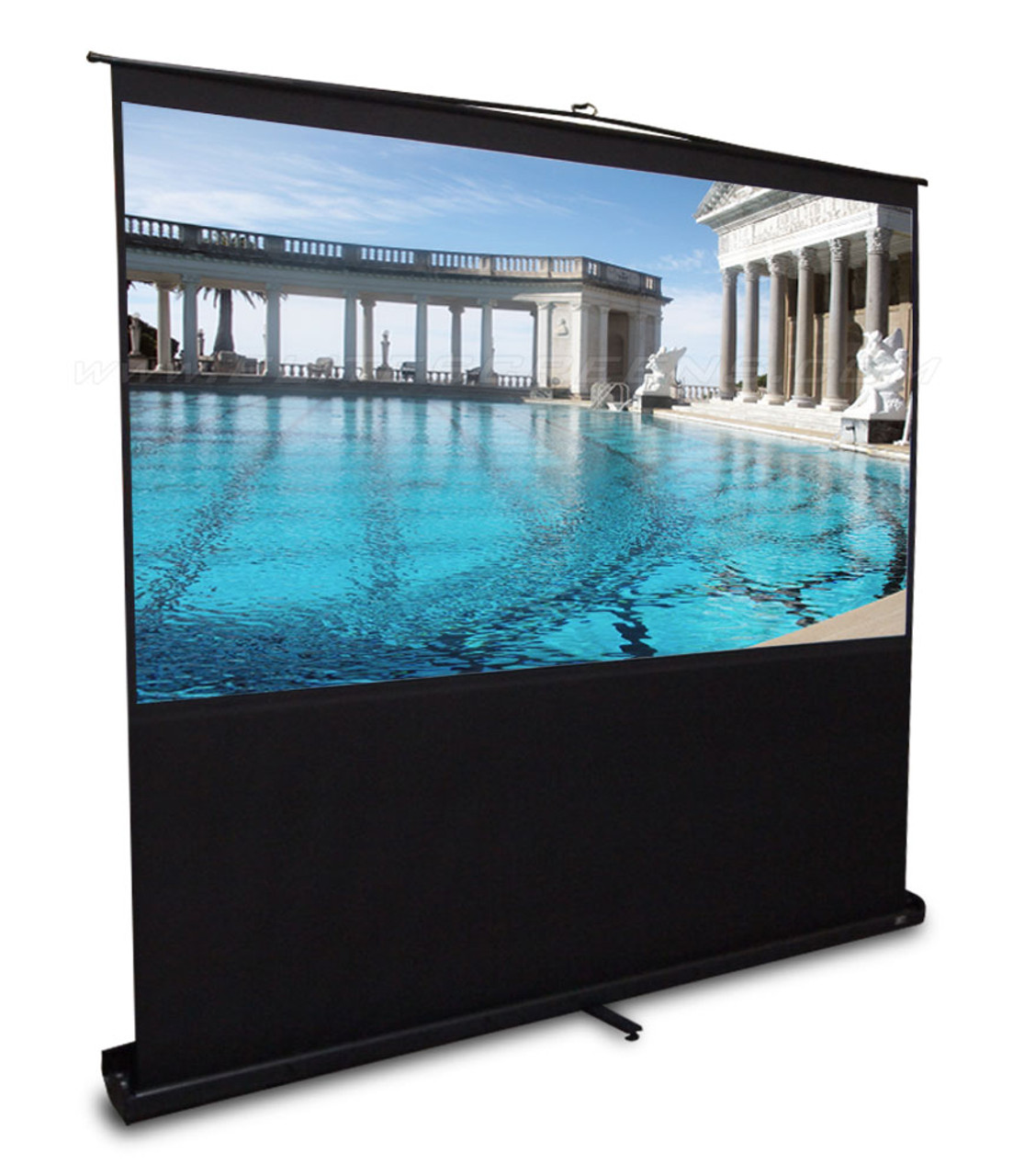 Elite Screens ezCinema Floor Pull-Up Portable Projection Screens (60 - 150")