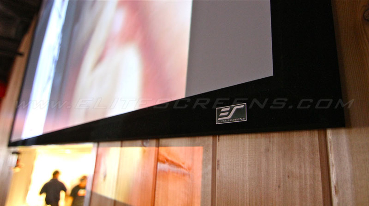 Elite Screens ezFrame Acoustic4K 16:9 Fixed Frame Projection Screens (84-200")