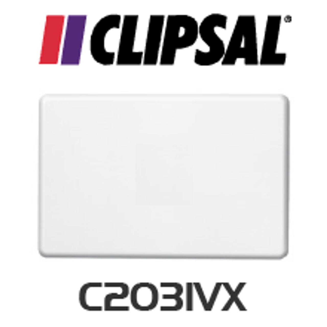 Clipsal C2000 Series Blank wallplate