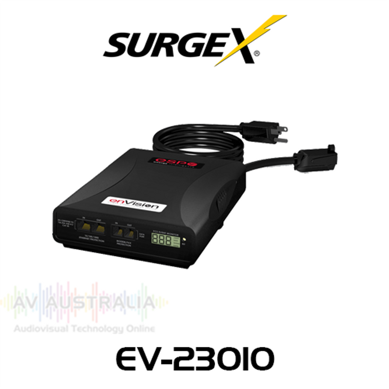 SurgeX enVision EV-23010 Diagnostic Power Conditioning System & Scope Meter