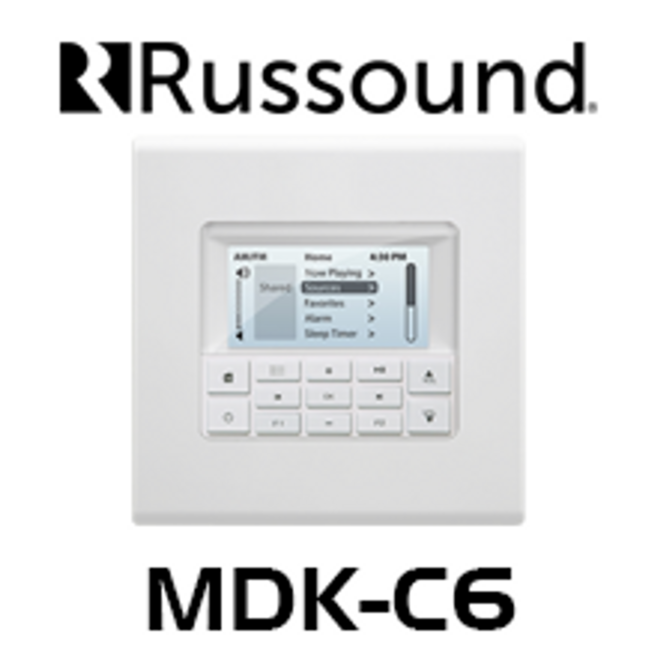 Russound MDK-C6 Multiline Display Keypad