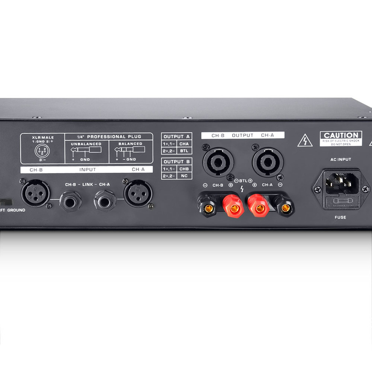 LD Systems PA Power Amplifier  2 x 150W AV Australia Online