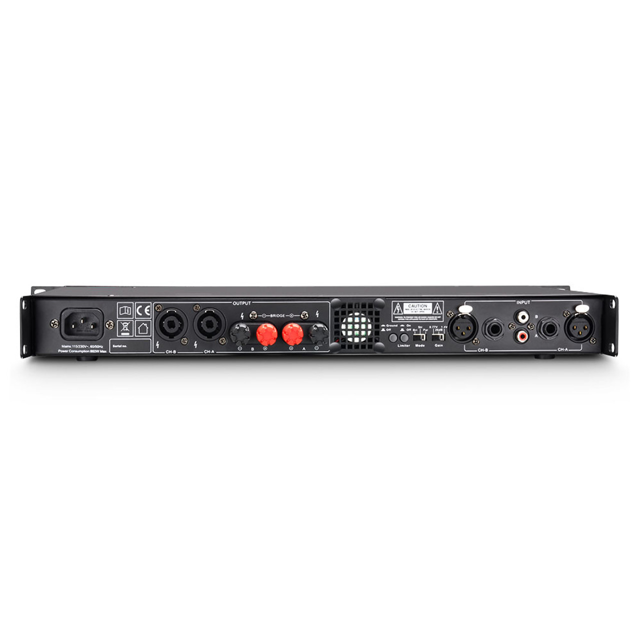 LD Systems PA Power Amplifier  Class D 2 x 350W AV 