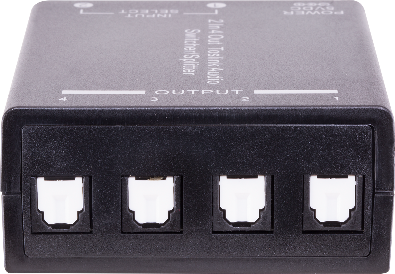 Pro.2 PRO1359 2 In 4 Out Toslink Audio Switcher / Splitter