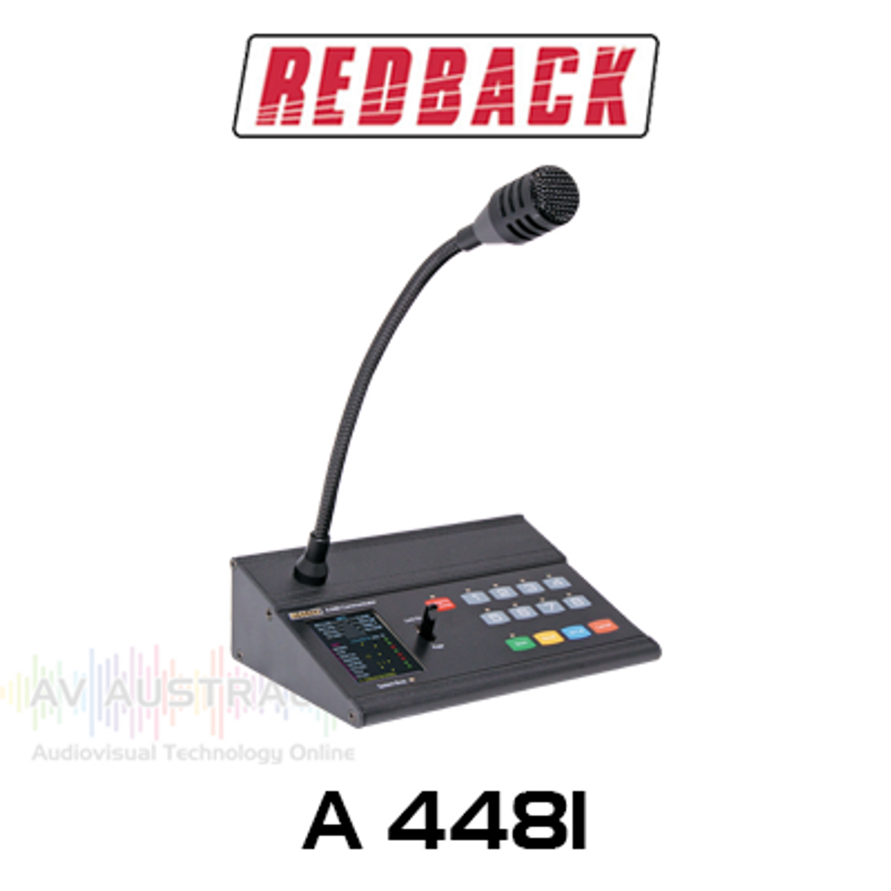 Redback A4481 Paging Microphone Console (Suits A 4470/80)