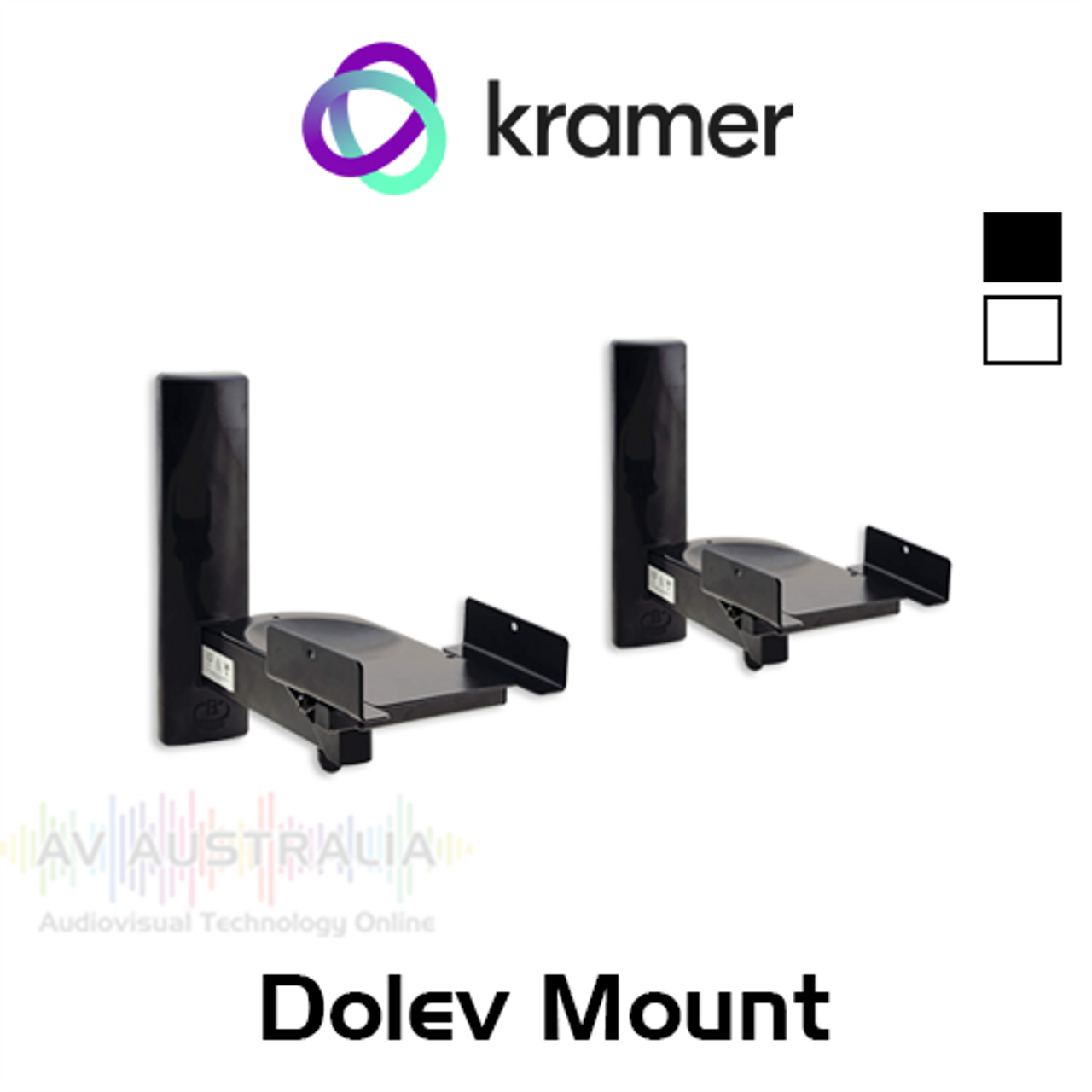 Kramer Dolev Mounting Device for Dolev Speakers (Pair) 