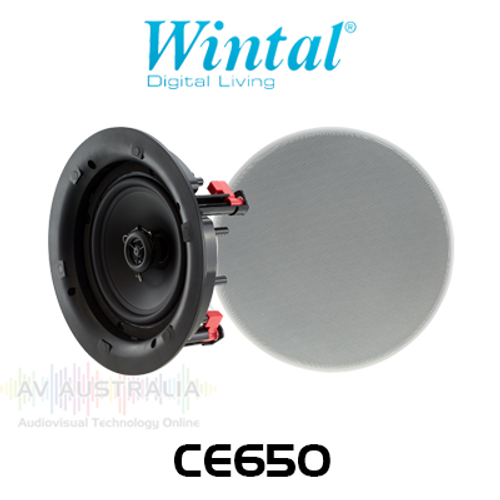 Wintal 6.5" Edgeless In-Ceiling Speakers (Pair)