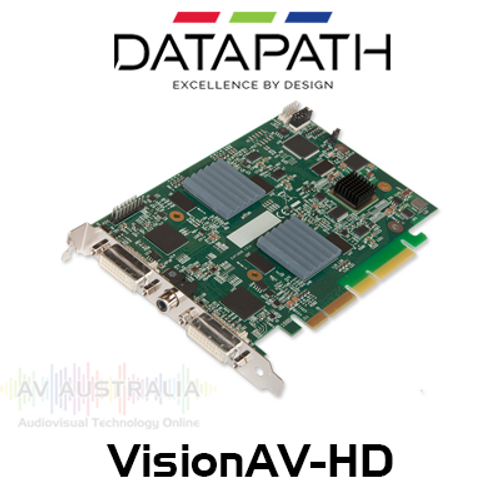 Datapath VisionAV-HD 2-Ch HD & 1-Ch SD Dual DVI RCA PCIE Capture Card