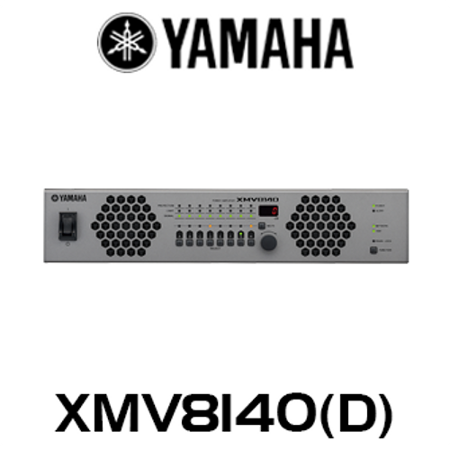 Yamaha XMV8140(D) 8 x 140W 8 ohm 70/100W Power Amplifier