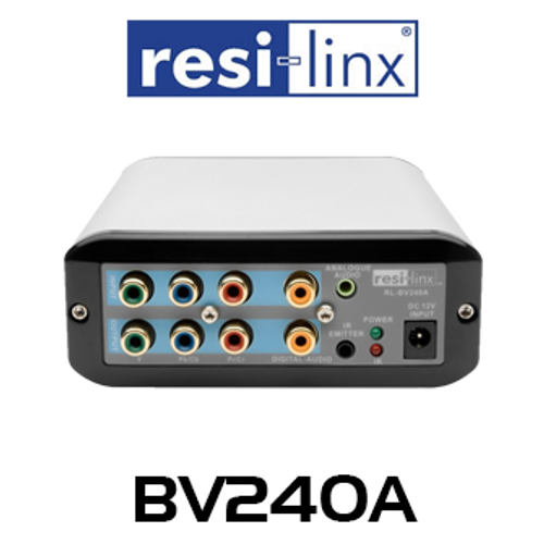 Resi-linx BV240A 4 Way Component AV UTP Balun Transmitter (up to 100m)