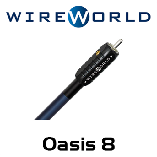 Wireworld Oasis 8 RCA Subwoofer Cable (4/6/8m)