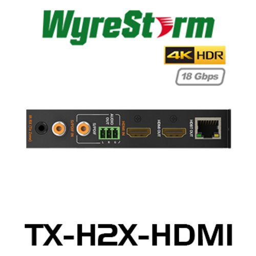 WyreStorm H2X HDMI In with HDBaseT + Mirrored HDMI & Audio DSP Out Modular Matrix Card