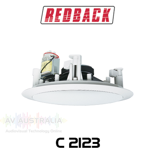 Redback 6.5" 5W 100V Twin Cone Fastfix In-Ceiling Speaker (Each)