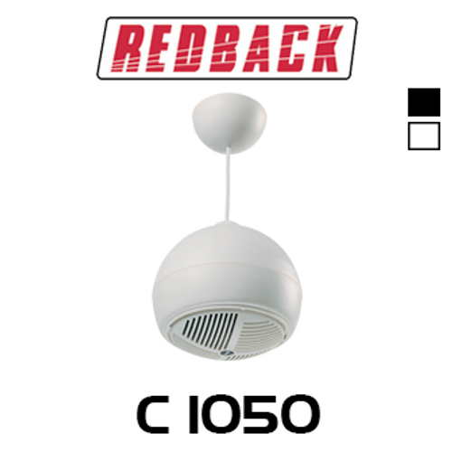 Redback 15W 100V Line Ball Pendant Ceiling Speaker (Each)