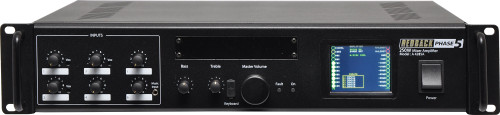 Redback Phase5 6-Channel 250W PA Mixer Amplifier