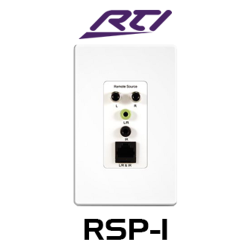 RTI RSP-1 Remote Source wallplate for AD-4x/8x/16x