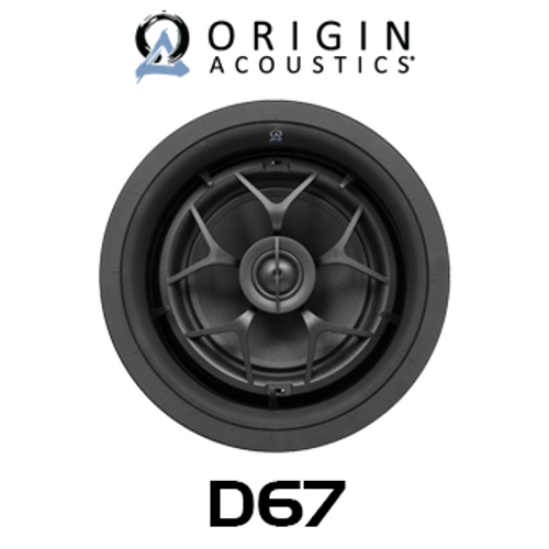 Origin Acoustics Director D67 6.5" Glass Fiber Pivoting In-Ceiling Speaker (Each)