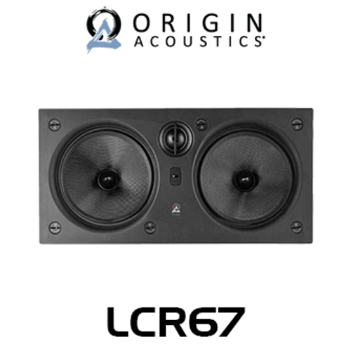 Origin Acoustics Composer LCR67 Dual 6.5" Glass Fiber In-Wall LCR Speaker (Each)