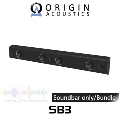 Origin Acoustics Composer SB3 Quad 3.5" Glass Fiber Passive Soundbar (Each)