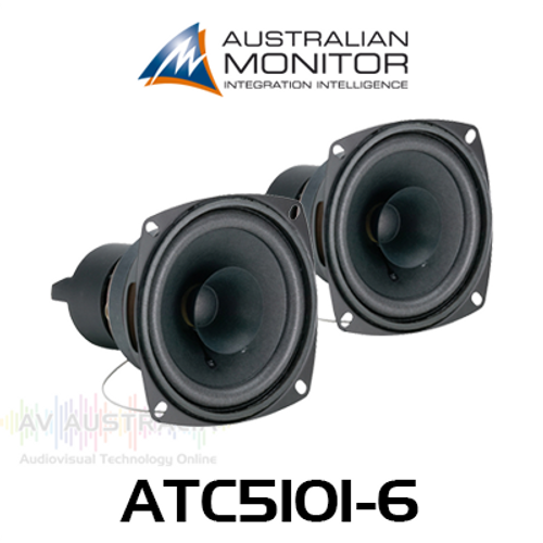 Australian Monitor 4" 100V EVAC/EWIS In-Ceiling Speakers (Pair)