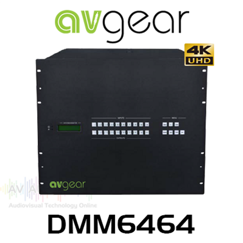 AVGear DMM6464 64x64 4K Supported Modular Matrix Switch Video Processor & Scaler (Chassis only)