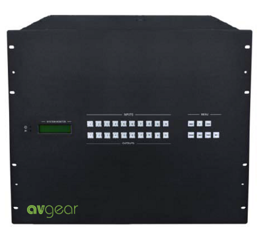 AVGear DMM6464 64x64 4K Supported Modular Matrix Switch Video Processor & Scaler (Chassis only)