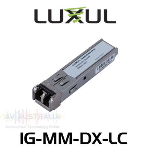 Luxul 1G-MM-DX-LC 1GB Multi-Mode Fiber Duplex SFP Module