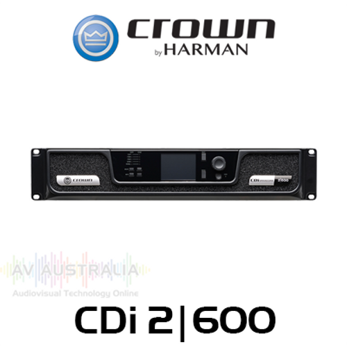 Crown CDi 2|600 2-Channel Amplifier with DSP