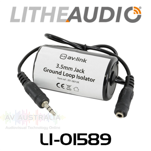 Lithe Audio 3.5mm Jack Ground Loop Isolator