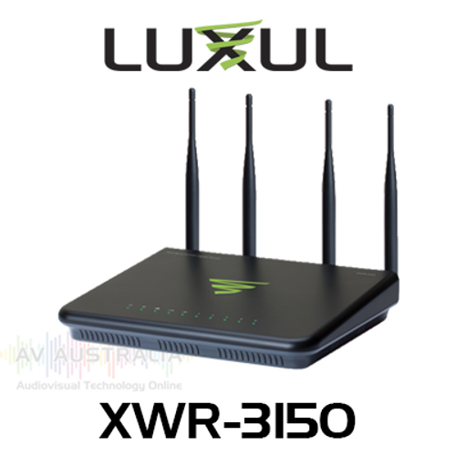 Luxul Epic 3 XWR-3150 AC3100 Wave 2 4x4 Gigabit Router w/ Domotz & Router Limits