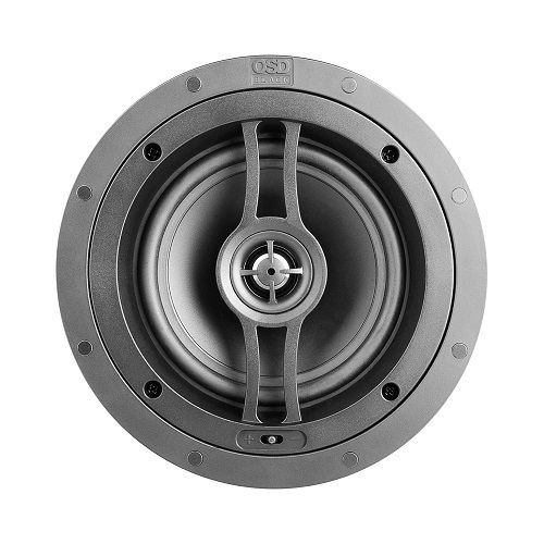 OSD Black R82SM 8" Performance Weather Resistant Shallow Mount In-Ceiling Speaker (Pair)