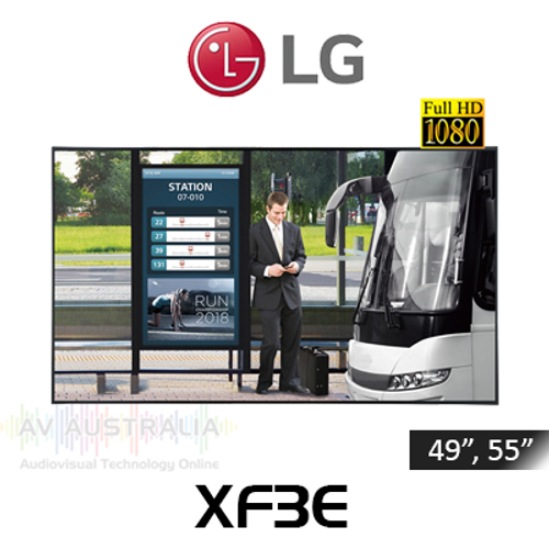 LG XF3E Full HD High Brightness WebOS Outdoor Open Frame Digital Signage (49", 55")