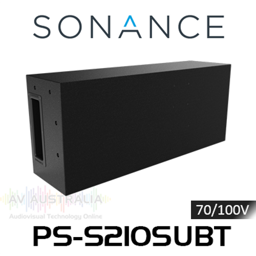 Sonance Professional Dual 10" 70/100V 4 Ohm Low Profile Bandpass Subwoofer