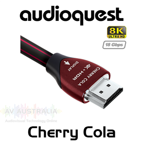 AudioQuest Cherry Cola 48G 8K/10K HDR Active Optical HDMI Cable